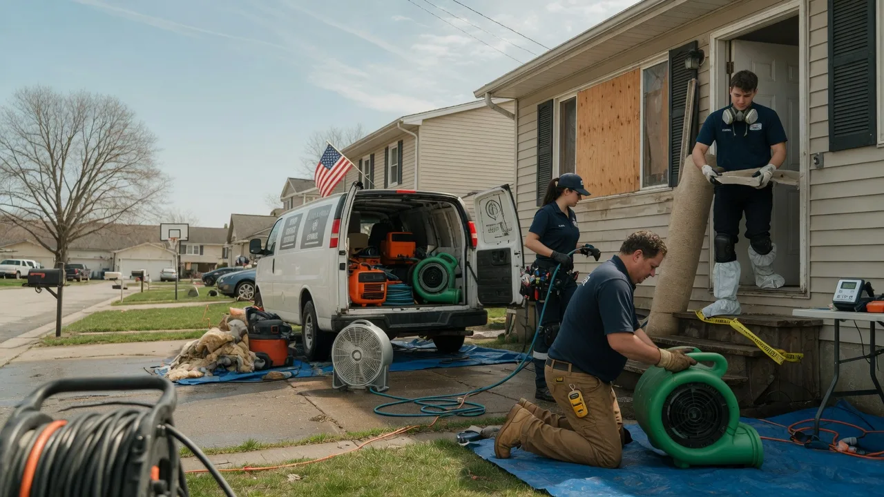Water Damage Restoration in Marion Heights, PA near me